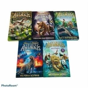 Spirit Animals Book Series Lot of 5 Kids Animals Fantasy HC Fall Of The Beasts